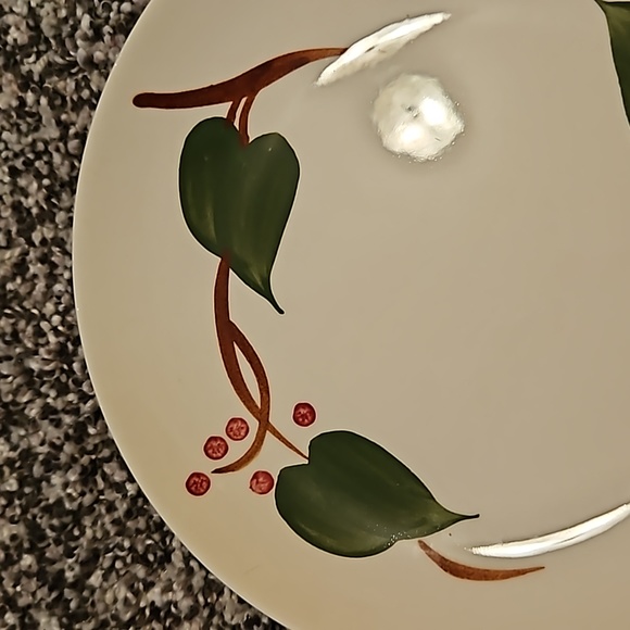 Stanhome Ivy by blue Ridge Southern Pottery. Set of 2 Bread and Butter plates - Picture 6 of 6